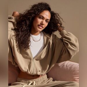AERIE Soft Life Full Zip Sweatshirt